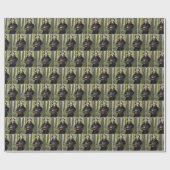 Bear with Birthday Beer Cadeaupapier (Vlak)