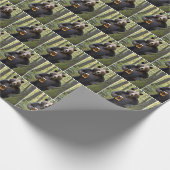 Bear with Birthday Beer Cadeaupapier (Hoek)