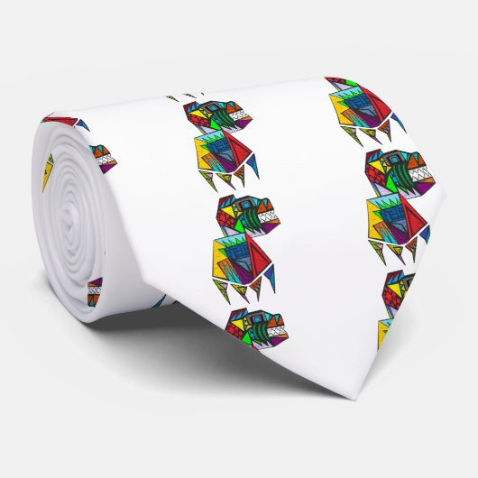 Bear with everything stropdas (Opgerold)