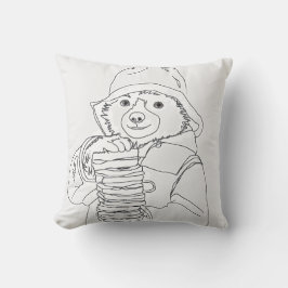 Bear with Sandwiches Kussen