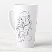 Bear with Sandwiches Latte Mok (Linkerhoek)