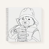 Bear with Sandwiches Notitieboek (Voorkant)