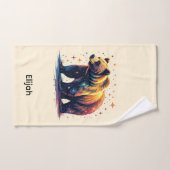 Bear With Stars Bad Handdoek (Handdoek)