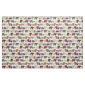 bear wolf geo party stof (Yard (91,4 cm))