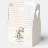 Bear-y Cute – 3rd Birthday Party Treat Boxes Bedankdoosjes (Geopend)