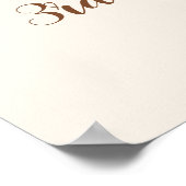 Bear-y Sweet 3rd Birthday – Nursery or Party Poster (Hoek)