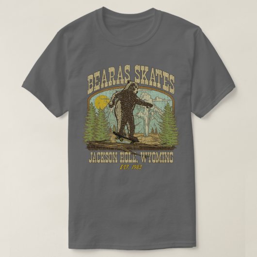Bearas Schaatsen 1983 T-shirt (Design voorkant)