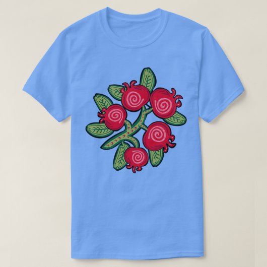 Bearberry inheemse kinnickinick WAWEZHI CANADA T-shirt (Design voorkant)