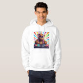 Bearbie DJ Hoodie (Voorkant volledig)