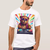 Bearbie DJ T-shirt (Voorkant)