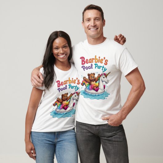 Bearbie Pool Party T-shirt (Unisex)