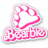 Bearbie Sticker (Voorkant)