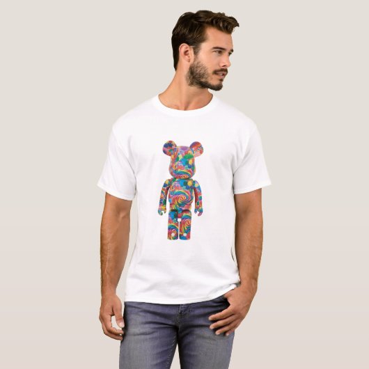 Bearbrick Dylan's Snoep Bar Mode T-shirt (Voorkant volledig)