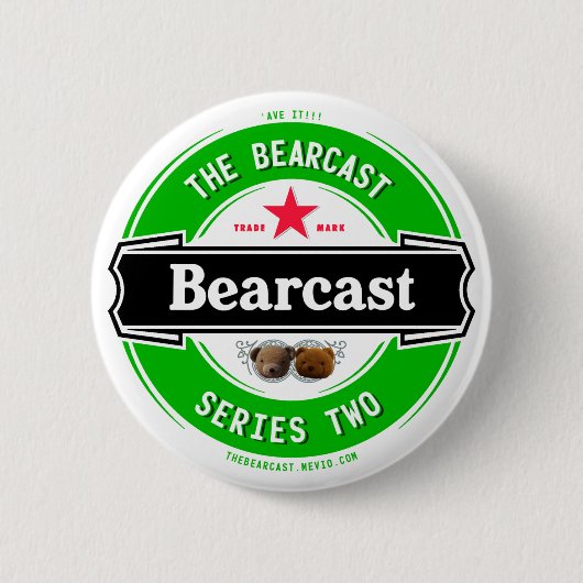 Bearcast - Serie 2 Badge Ronde Button 5,7 Cm (Voorkant)