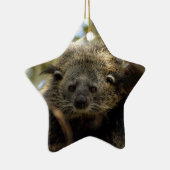 Bearcat-kerstversiering Keramisch Ornament (Rechts)