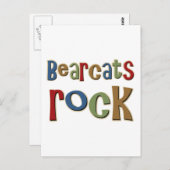 Bearcats Rock Briefkaart (Voorkant / Achterkant)