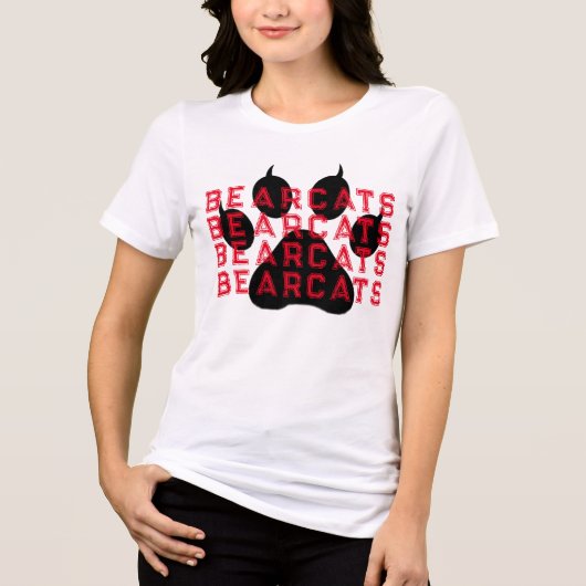 BEARCATS Tri-Blend SHIRT (Voorkant)