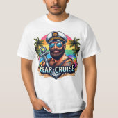 BearCruise Sailor Tshirt Wit (Voorkant)