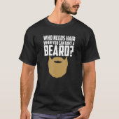 Beard Bald Guy Bald Man T-shirt (Voorkant)