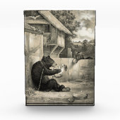 Beard - Bear, Dog and Donkey Fotoblokken (Voorkant)