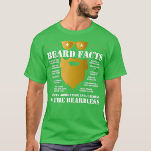Beard Bearded Collie Mustache Facial Hair Gift 5 T-shirt