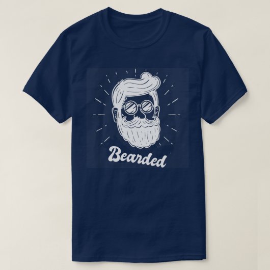 Beard Bearded T-shirt (Design voorkant)