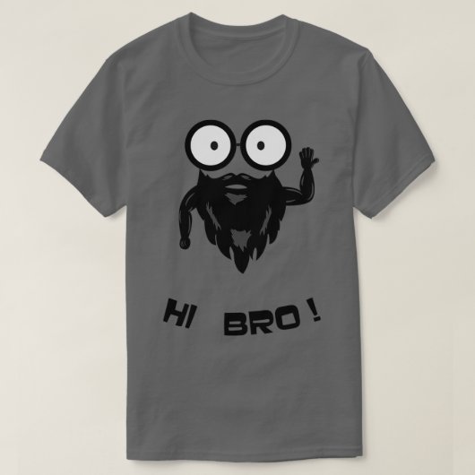 Beard boy tshirts zonder scheerhaar november (Design voorkant)