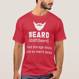 Beard Definition is een voedselopslagapparaat dat T-shirt