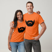 Beard en Mustache T-shirt (Unisex)