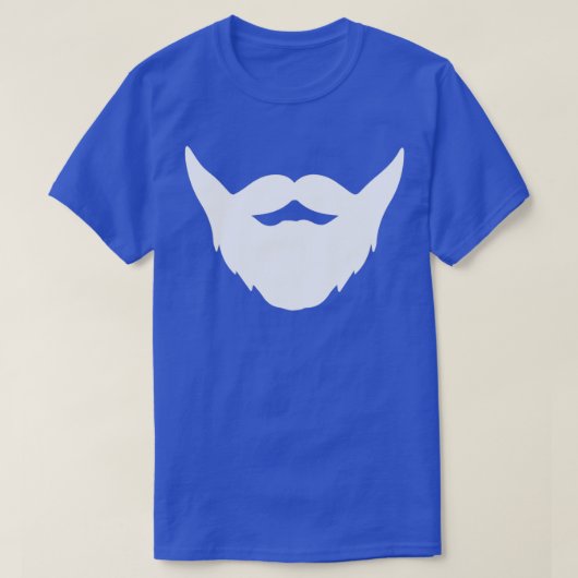 Beard Face Mask Funny Face Mask T-shirt (Design voorkant)