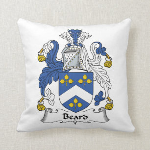 Beard Family Crest Kussen