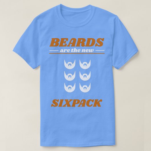 Beard Full Mustache Mannen Gift 29 T-shirt (Design voorkant)