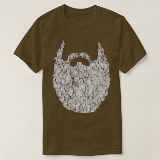 Beard Gang Full Beard T-shirt (Design voorkant)