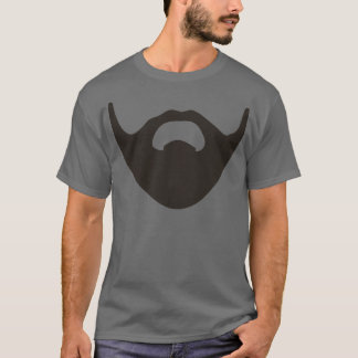 Beard-gezichtsmasker in handmatige stijl baard t-shirt