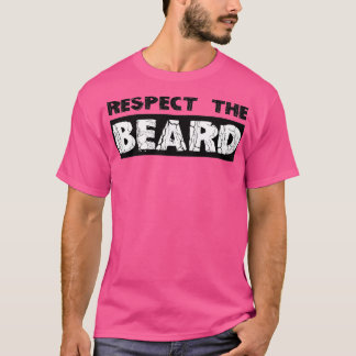 Beard Gifts respecteren de grappige bijenkorps voo T-shirt
