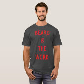 Beard is het woord t-shirt (Voorkant volledig)