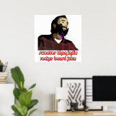 Beard Juice 7 Poster (Thuiskantoor)