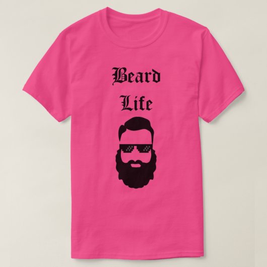 Beard Life 9 T-shirt (Design voorkant)