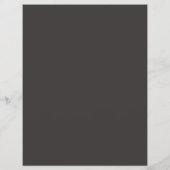 Beard Logo, Mannen kappers Adverteren Flyer (Achterkant)
