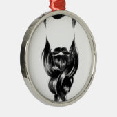 Beard Love Metalen Ornament (Rechts)