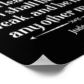 Beard Lover Quote Grappige Baard Mannen Dad Graphi Poster (Hoek)