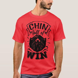 Beard Lovers Gift Chin vol met win T-shirt