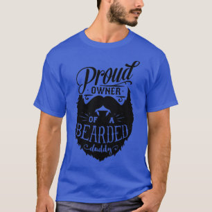 Beard Lovers Gift Proud eigenaar baard papa T-shirt