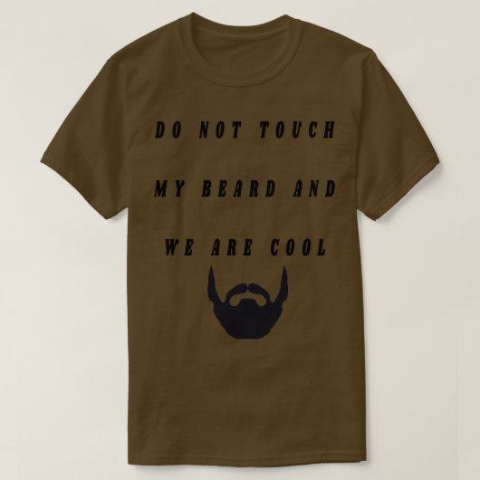 Beard Lovers-ontwerp T-shirt (Design voorkant)