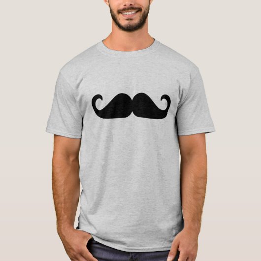 Beard - Mustache T-shirt (Voorkant)