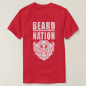 Beard natie Klassieke TShirt (Design voorkant)