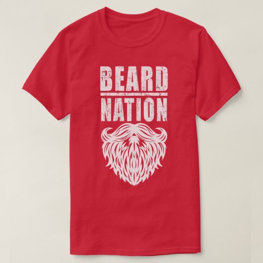 Beard natie Klassieke TShirt (Design voorkant)
