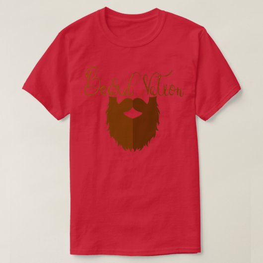 Beard Nation T-shirt (Design voorkant)
