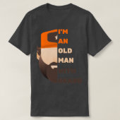 Beard Old Man T-shirt (Design voorkant)