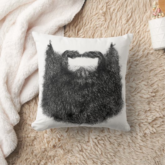 Beard Pillow Kussen (Deken)